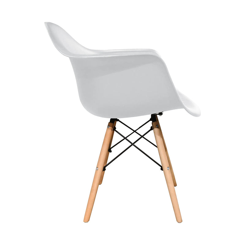Cargue la imagen en el visor de la galería, Silla para interior y exterior Color Blanco HOLBOX-940161900-02-BL CasaEaster