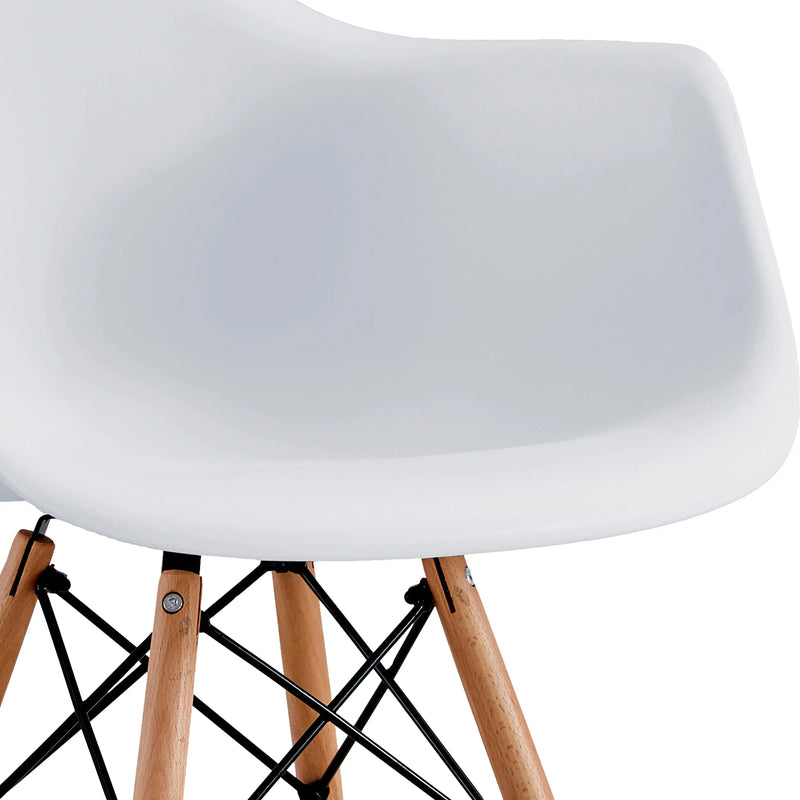 Cargue la imagen en el visor de la galería, Silla para interior y exterior Color Blanco HOLBOX-940161900-02-BL CasaEaster