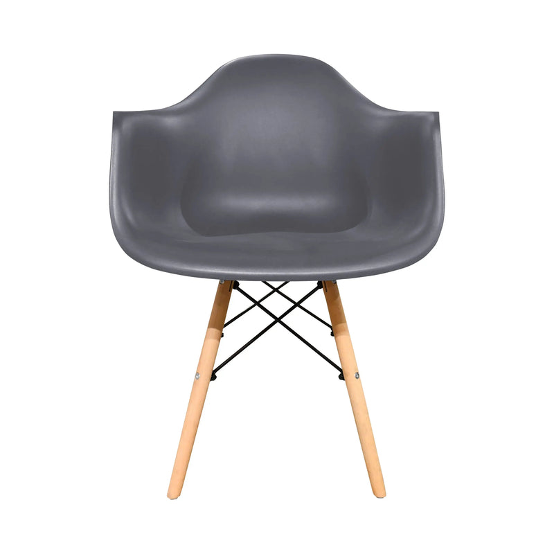 Cargue la imagen en el visor de la galería, Silla para interior y exterior Color Gris HOLBOX-940161900-02-GR CasaEaster