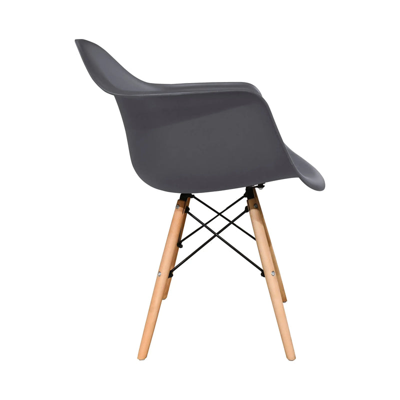Cargue la imagen en el visor de la galería, Silla para interior y exterior Color Gris HOLBOX-940161900-02-GR CasaEaster