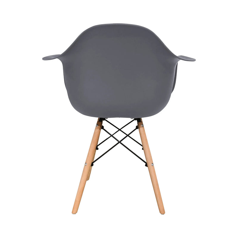 Cargue la imagen en el visor de la galería, Silla para interior y exterior Color Gris HOLBOX-940161900-02-GR CasaEaster