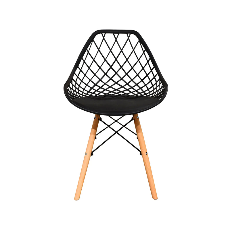 Cargue la imagen en el visor de la galería, Silla para interior y exterior Color Negro Cardona -94016900-01-NE CasaEaster