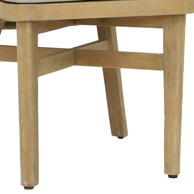 Cargue la imagen en el visor de la galería, Silla para Exterior de madera Mali - HUC39801