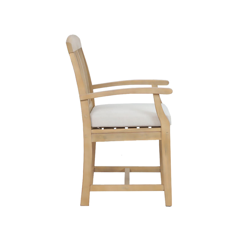 Cargue la imagen en el visor de la galería, Silla Sage para interior y exterior HUC23577RST con Brazos - HUC23577RST