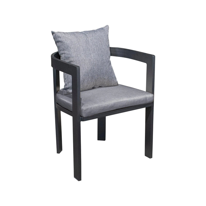 Cargue la imagen en el visor de la galería, Silla para Exterior e Interior de Aluminio Color Carbon CANTON-12-637 -12-827