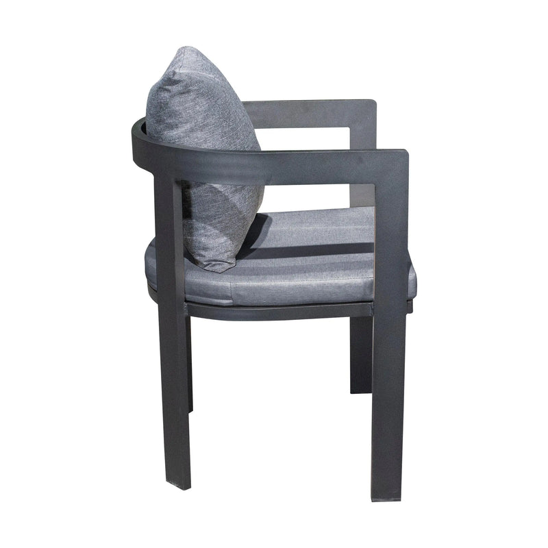 Cargue la imagen en el visor de la galería, Silla para Exterior e Interior de Aluminio Color Carbon CANTON-12-637 -12-827