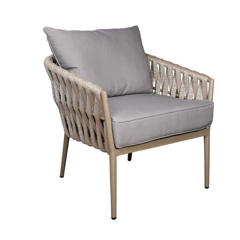 Cargue la imagen en el visor de la galería, Sillon Color Beige SAUDIA INDIVIDUAL - EQ2804 CasaEaster