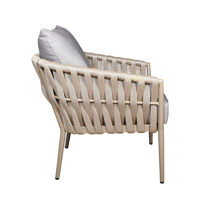 Cargue la imagen en el visor de la galería, Sillon Color Beige SAUDIA INDIVIDUAL - EQ2804 CasaEaster