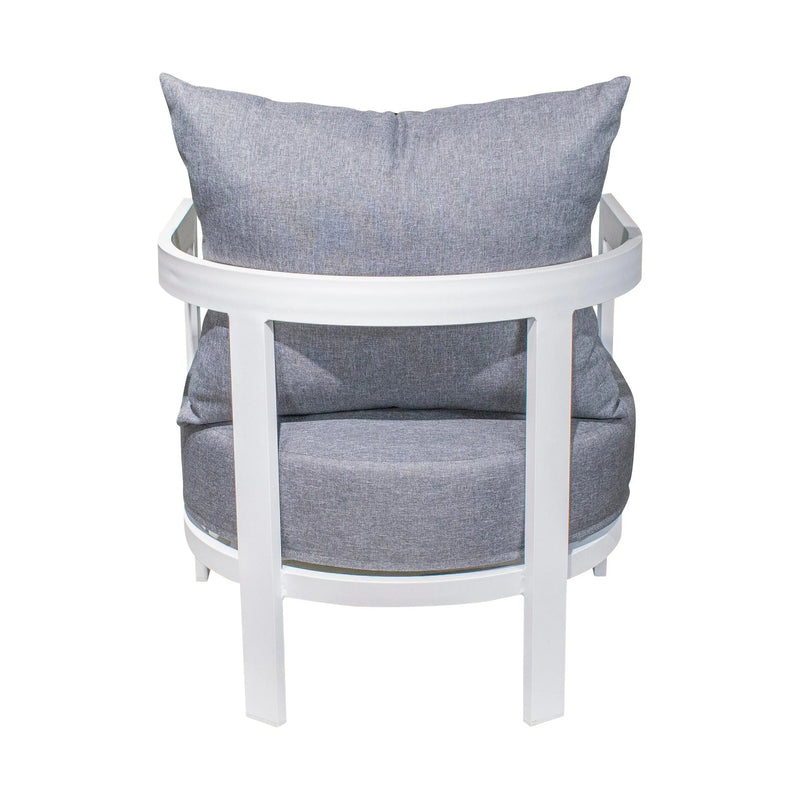 Cargue la imagen en el visor de la galería, Sillon Color Blanco MASARIK INDIVIDUAL-22080