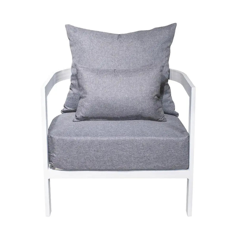 Cargue la imagen en el visor de la galería, Sillon Color Blanco MASARIK INDIVIDUAL-22080