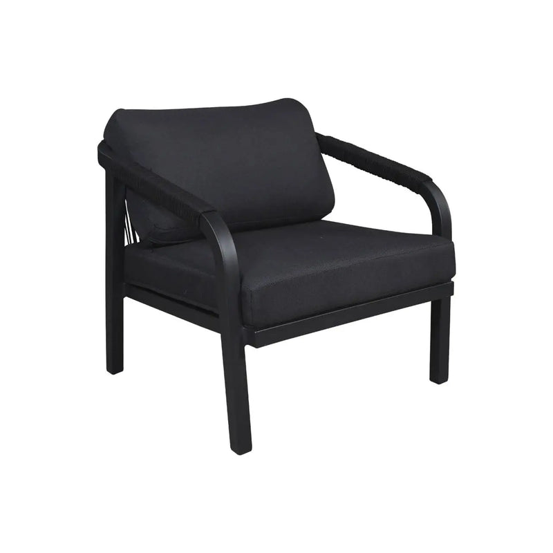 Cargue la imagen en el visor de la galería, Sillon Color Carbon ANCONA INDIVIDUAL-75746