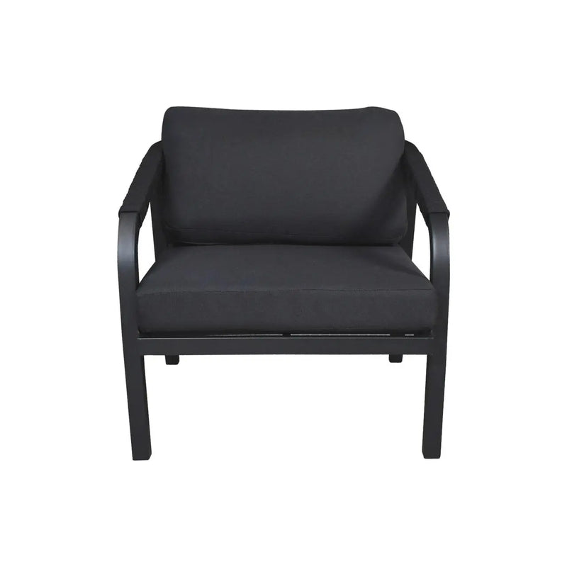 Cargue la imagen en el visor de la galería, Sillon Color Carbon ANCONA INDIVIDUAL-75746