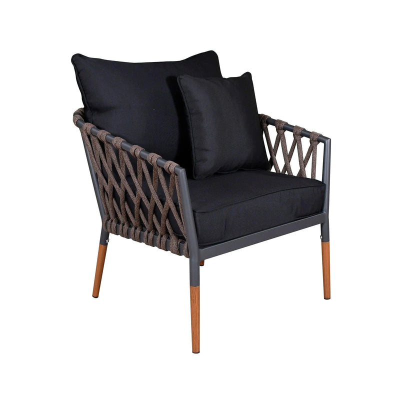 Cargue la imagen en el visor de la galería, Sillon Color Carbon con Cafe BELINAS INVIDUAL-10000