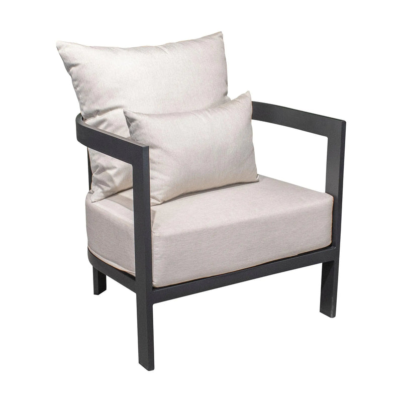 Cargue la imagen en el visor de la galería, Sillon Individual Color Negro MASARIK-220806