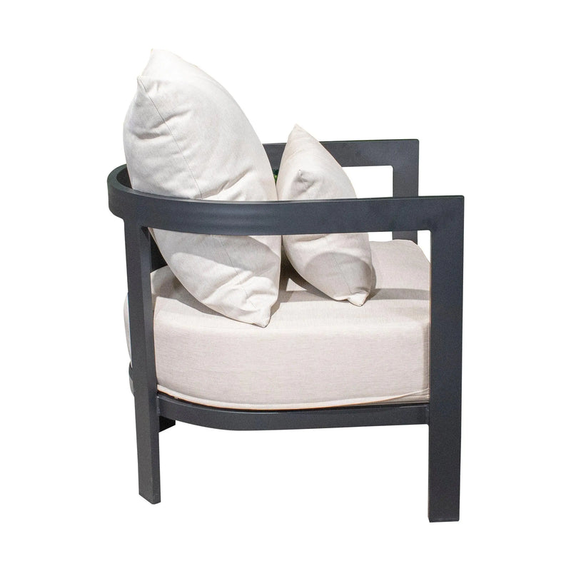 Cargue la imagen en el visor de la galería, Sillon Individual Color Negro MASARIK-220806