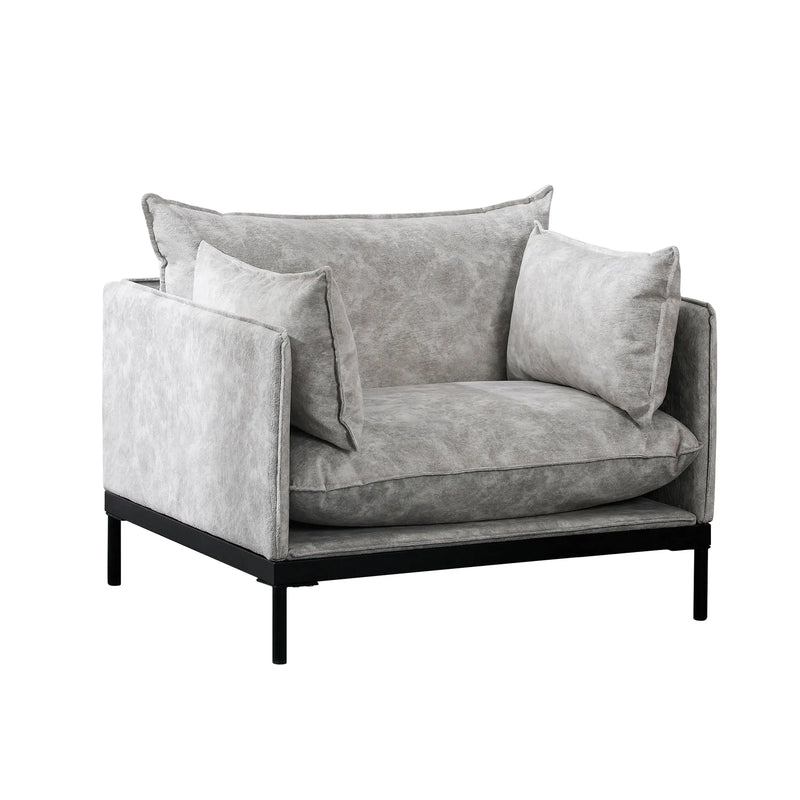 Cargue la imagen en el visor de la galería, Sillón Individual Color Ostion - BD19G CasaEaster