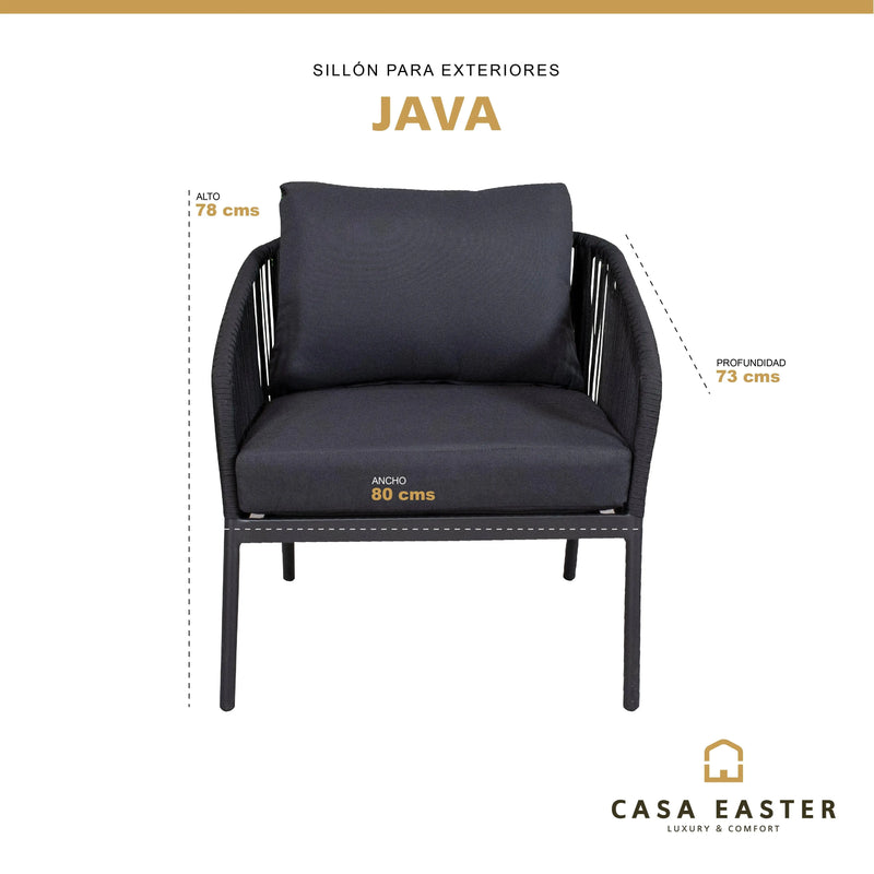 Cargue la imagen en el visor de la galería, Sillon JAVA INDIVIDUAL- 6124
