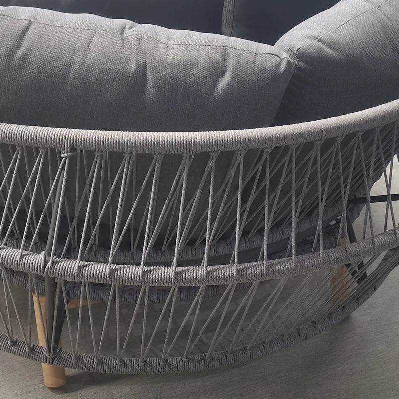 Cargue la imagen en el visor de la galería, Sillon Lounge bed Gris Lighton - GL3A608339KD CasaEaster