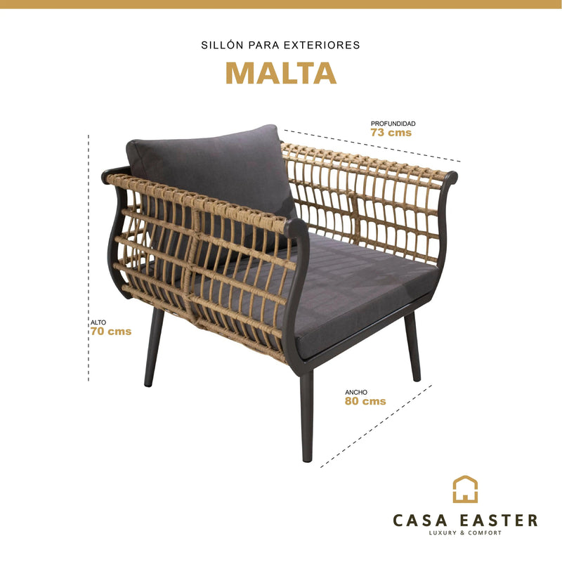 Cargue la imagen en el visor de la galería, Sillon MALTA INDIVIDUAL- M-S