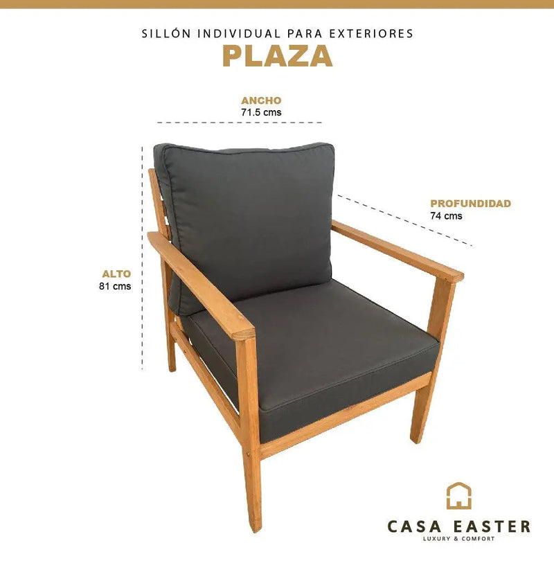 Cargue la imagen en el visor de la galería, Sillon PLAZA INDIVIDUAL-HUCSSI