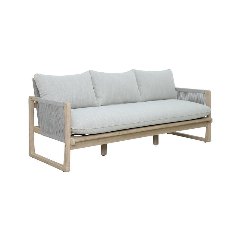 Cargue la imagen en el visor de la galería, Sillon Triple Baker Gris Claro - HUC39872-1 CasaEaster