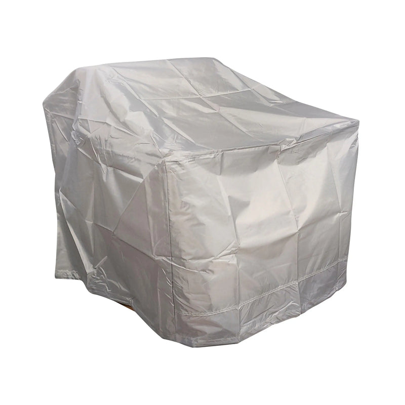 Cargue la imagen en el visor de la galería, Sillon de Madera Teca Para interior Color Blanco WOODLAND INDIVIDUAL-HUC25692-1