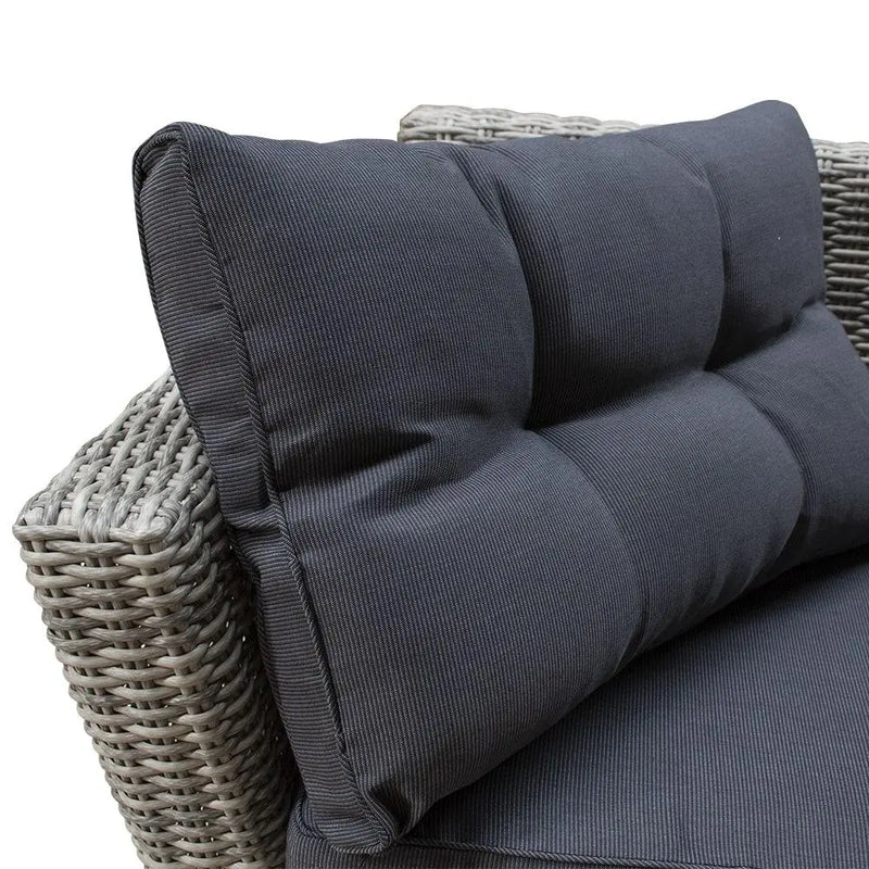 Cargue la imagen en el visor de la galería, Sofa de Ratan para Terraza o Jardin VITA DOBLE -VTADO