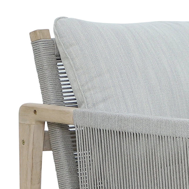 Cargue la imagen en el visor de la galería, Sillon individual Baker Gris Claro - HUC39870-1 CasaEaster