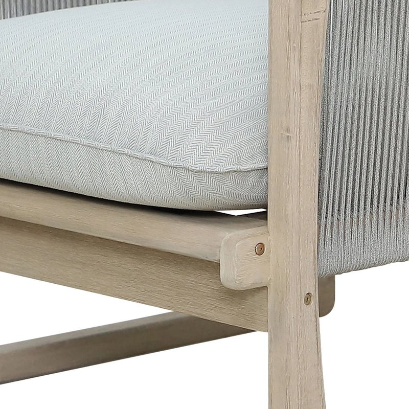 Cargue la imagen en el visor de la galería, Sillon individual Baker Gris Claro - HUC39870-1 CasaEaster