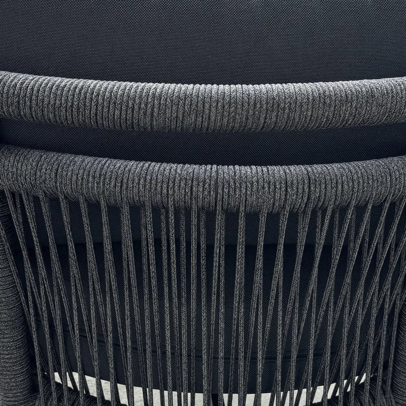 Cargue la imagen en el visor de la galería, Sillon individual color Carbon Acapulco - GL3A6025221 CasaEaster