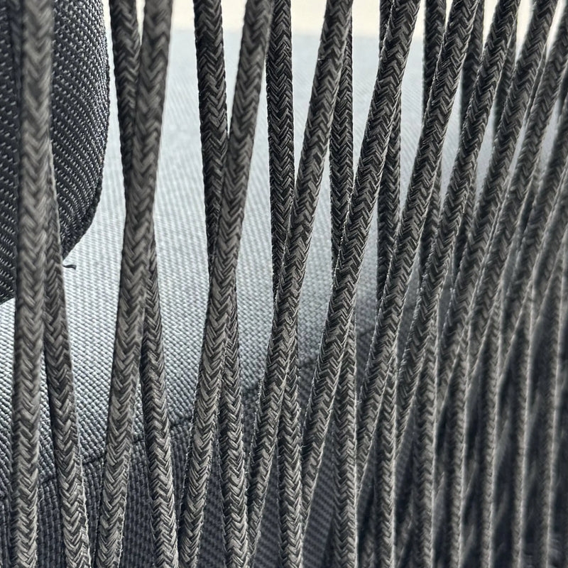 Cargue la imagen en el visor de la galería, Sillon individual color Carbon Acapulco - GL3A6025221 CasaEaster