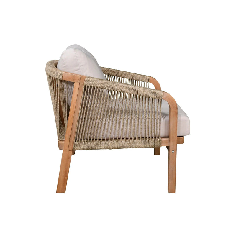 Cargue la imagen en el visor de la galería, Sillon para Exterior e Interior De Madera RIMINI INDIVIDUAL- HUC25687KD