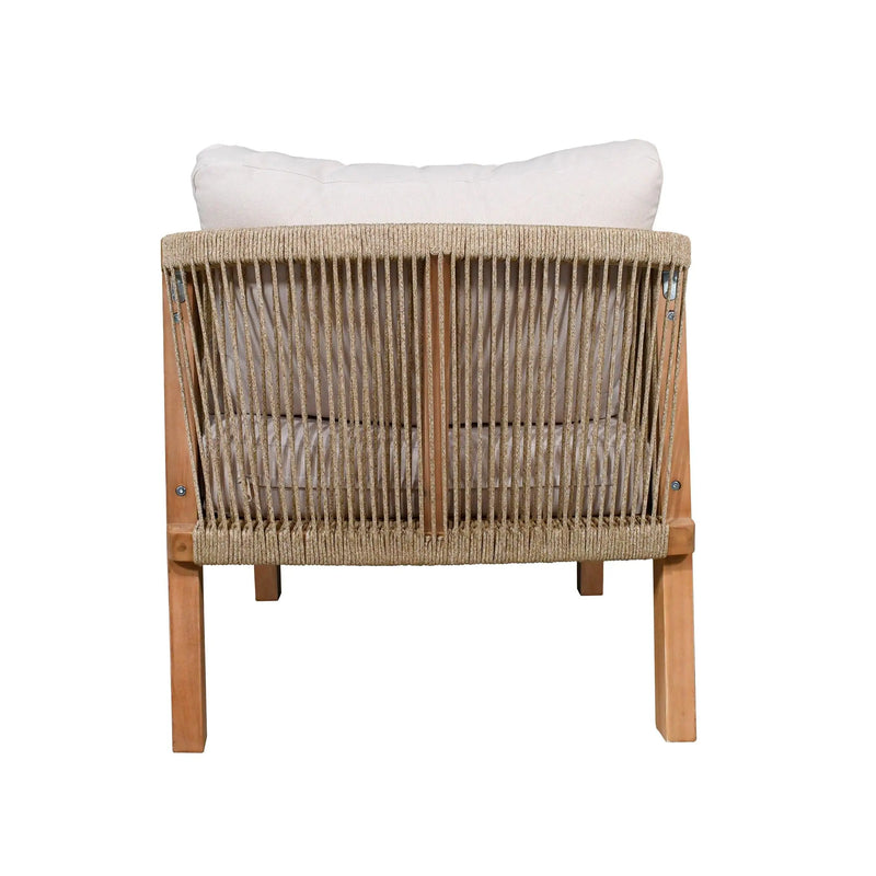 Cargue la imagen en el visor de la galería, Sillon para Exterior e Interior De Madera RIMINI INDIVIDUAL- HUC25687KD