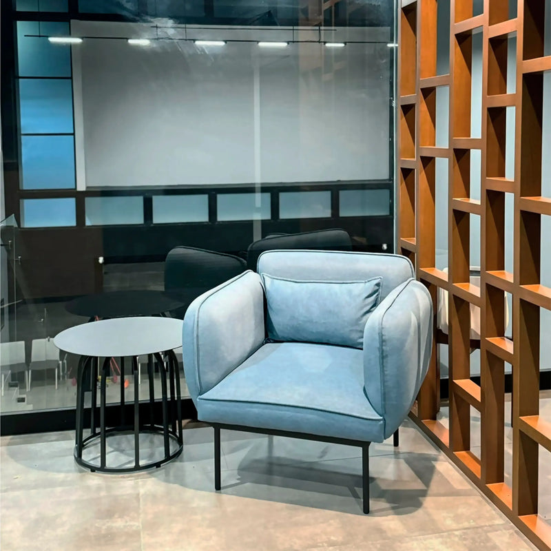 Cargue la imagen en el visor de la galería, Sillon para Interior Color Azul S-012-94017190-1. CasaEaster