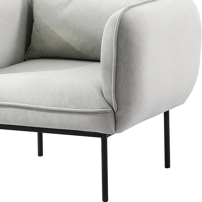 Cargue la imagen en el visor de la galería, Sillon para Interior Color Gris Claro S-012GR -94017190-2 CasaEaster