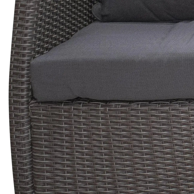 Cargue la imagen en el visor de la galería, Sofa para Terraza o Jardin Color Carbon ALAINE TRIPLE-1298