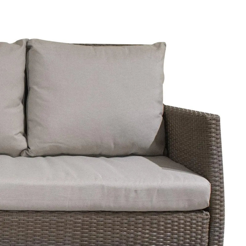 Cargue la imagen en el visor de la galería, Sofa para Terraza o Jardin Color Natural ALAINE TRIPLE -12986