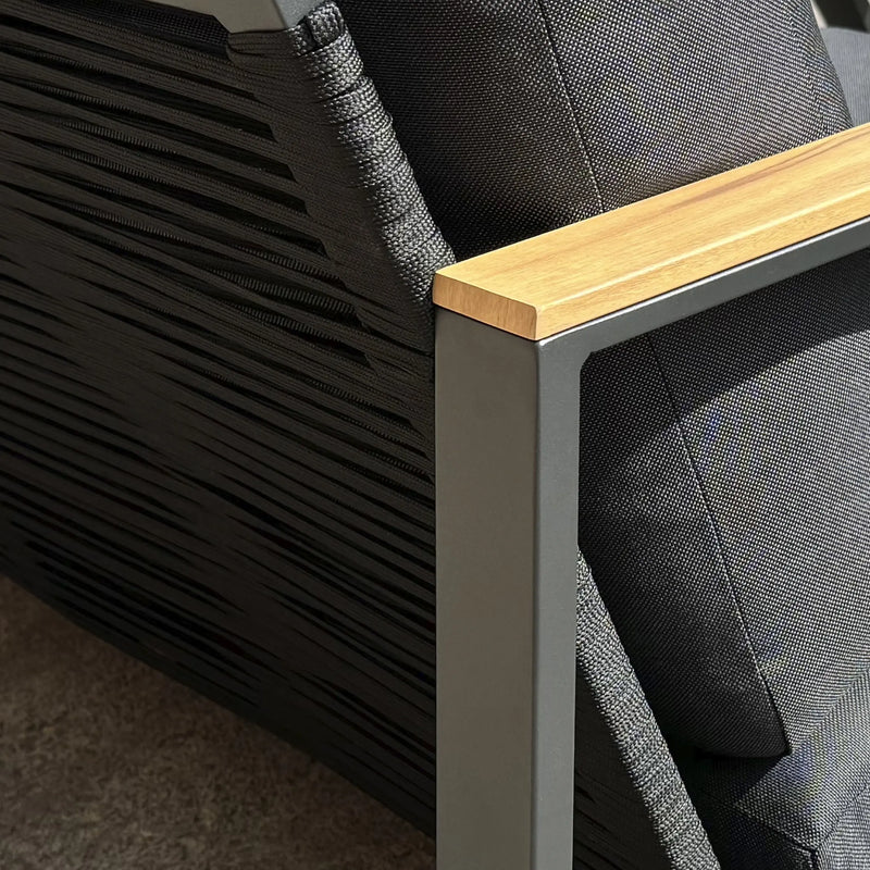 Cargue la imagen en el visor de la galería, Sillon triple Nampa Color Carbon - GL3A6079223ZYBKD CasaEaster