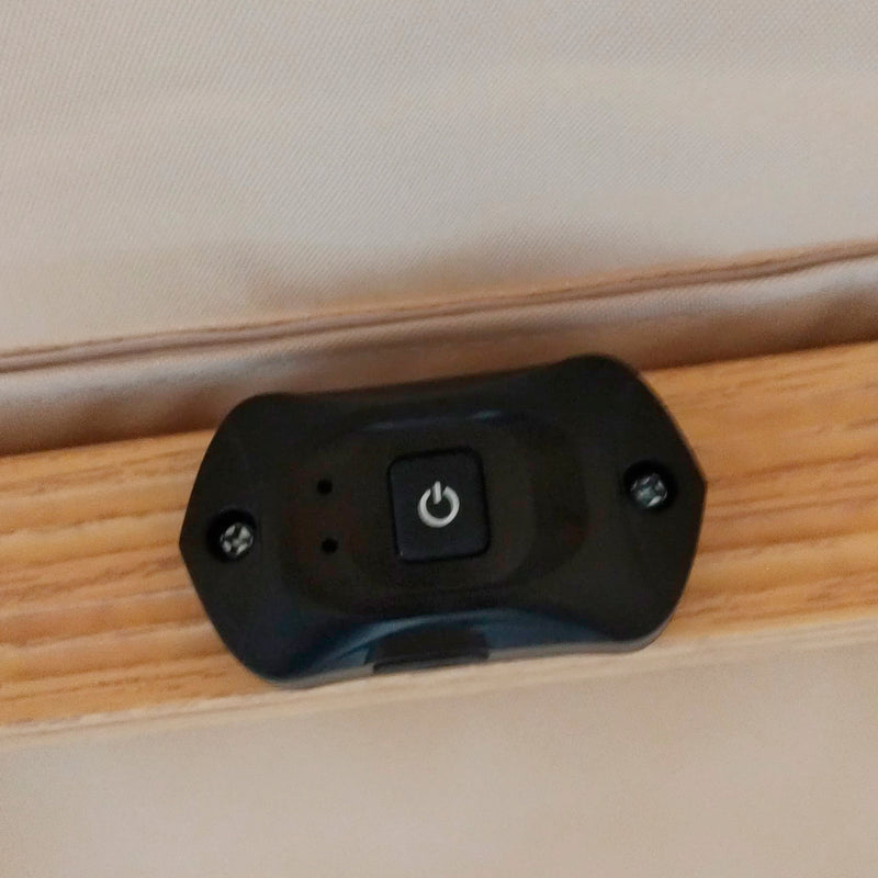 Cargue la imagen en el visor de la galería, Sombrilla Small Roma Brazo de luz LED Lateral + base COCO Para Jardin Color Beige - 60412FN-SMALLBE-COCO