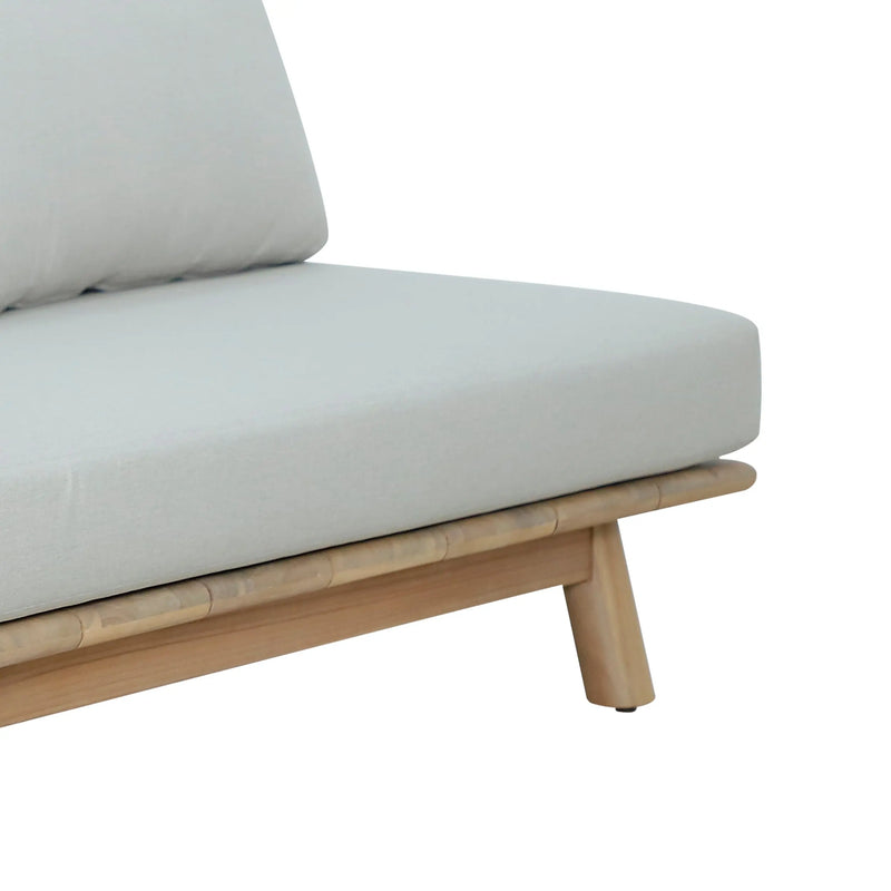 Cargue la imagen en el visor de la galería, Sofá de Madera SOPHIE DOBLE - HUC39813-1 CasaEaster