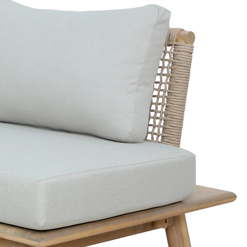 Cargue la imagen en el visor de la galería, Sofá de Madera SOPHIE DOBLE - HUC39813-1 CasaEaster