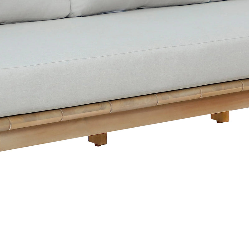 Cargue la imagen en el visor de la galería, Sofá de Madera SOPHIE TRIPLE - HUC39814-1 CasaEaster