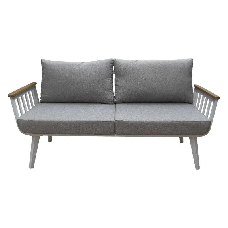 Load image into Gallery viewer, Sofa for Terrace or Garden White OCEAN DOUBLE-C45W