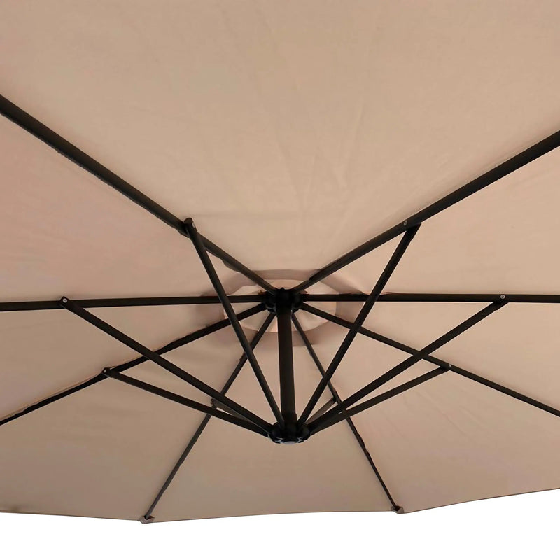 Cargue la imagen en el visor de la galería, Sombrilla Banana Color Taupe + base coco CasaEaster