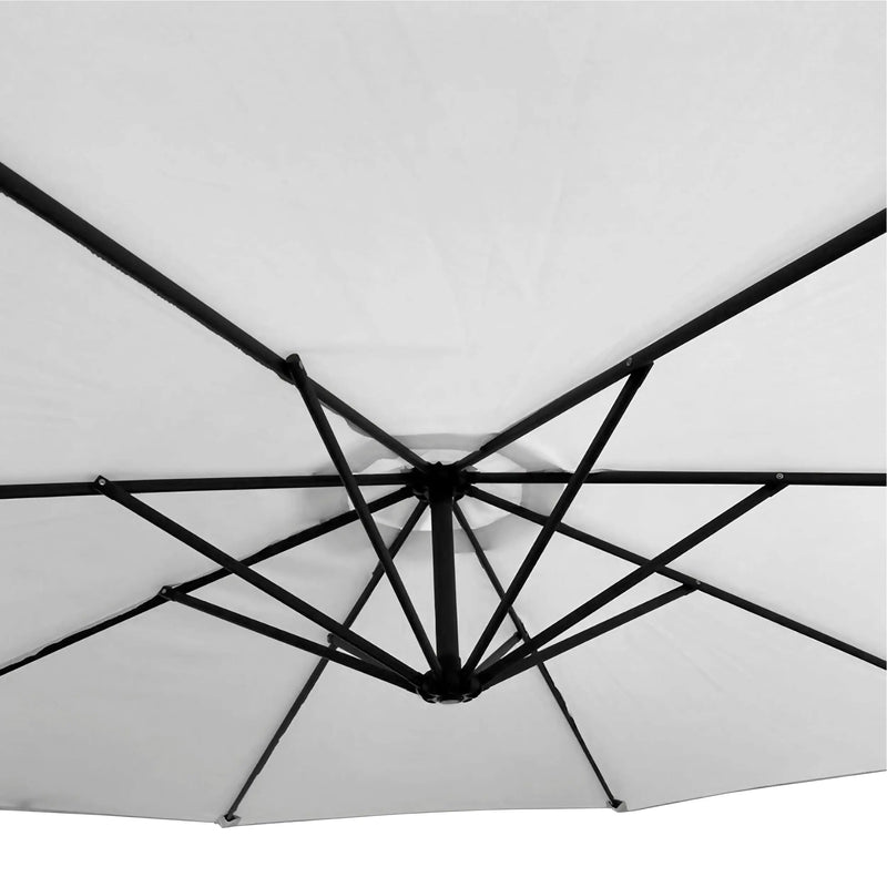 Cargue la imagen en el visor de la galería, Sombrilla Banana color Blanco + base Coco CasaEaster