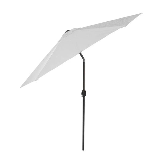 Sombrilla Blum Para Jardin con Angulo de Inclinación Color Blanca -S-Blanca