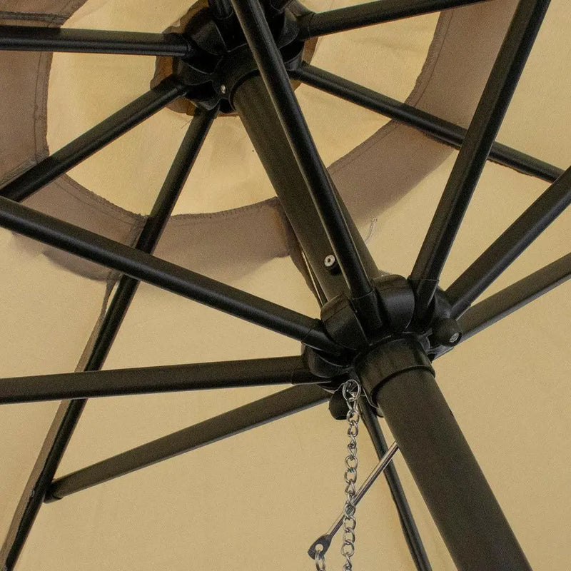 Cargue la imagen en el visor de la galería, Sombrilla Blum Para Jardin con Angulo de Inclinación Color Taupe Light -S-211