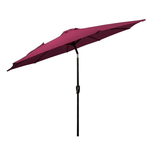 Sombrilla Blum Para Jardin con angulo de Inclinación Color Vino -Blum2