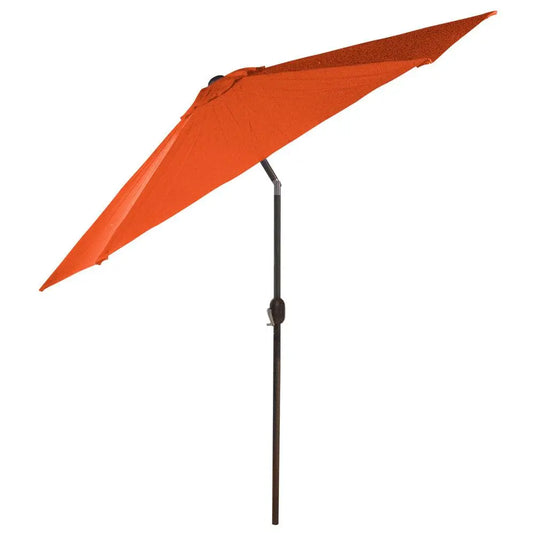 Sombrilla Blum Para Jardin o Exterior con Angulo de Inclinación Color Naranja -S-21