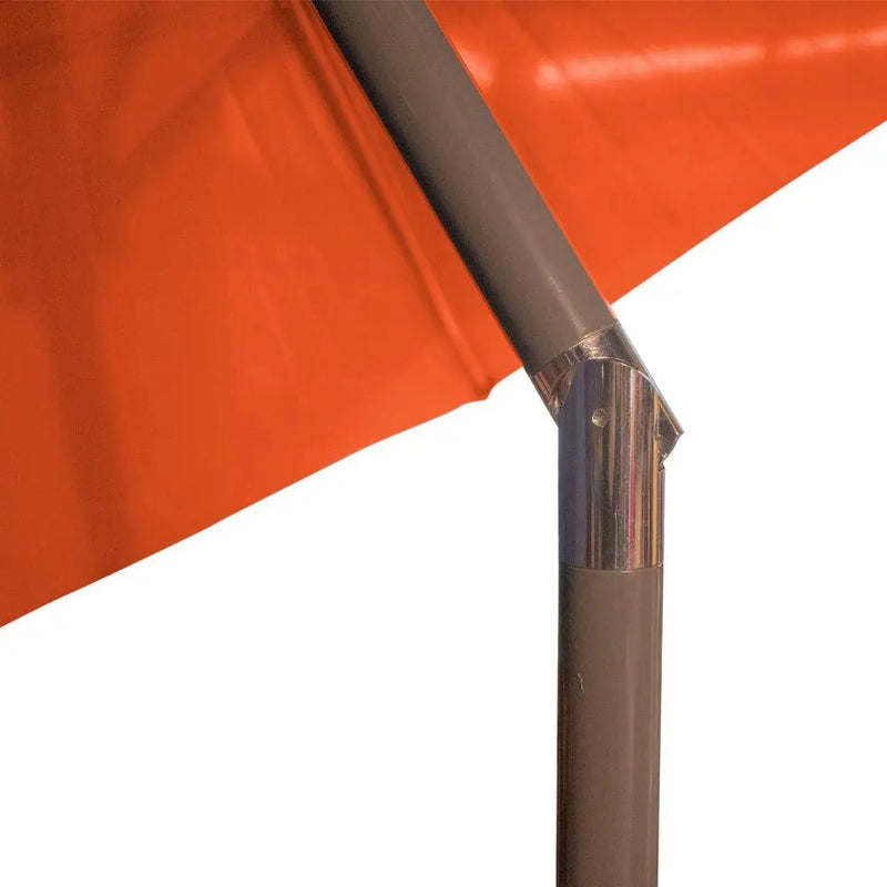 Cargue la imagen en el visor de la galería, Sombrilla Blum Para Jardin o Exterior con Angulo de Inclinación Color Naranja -S-21